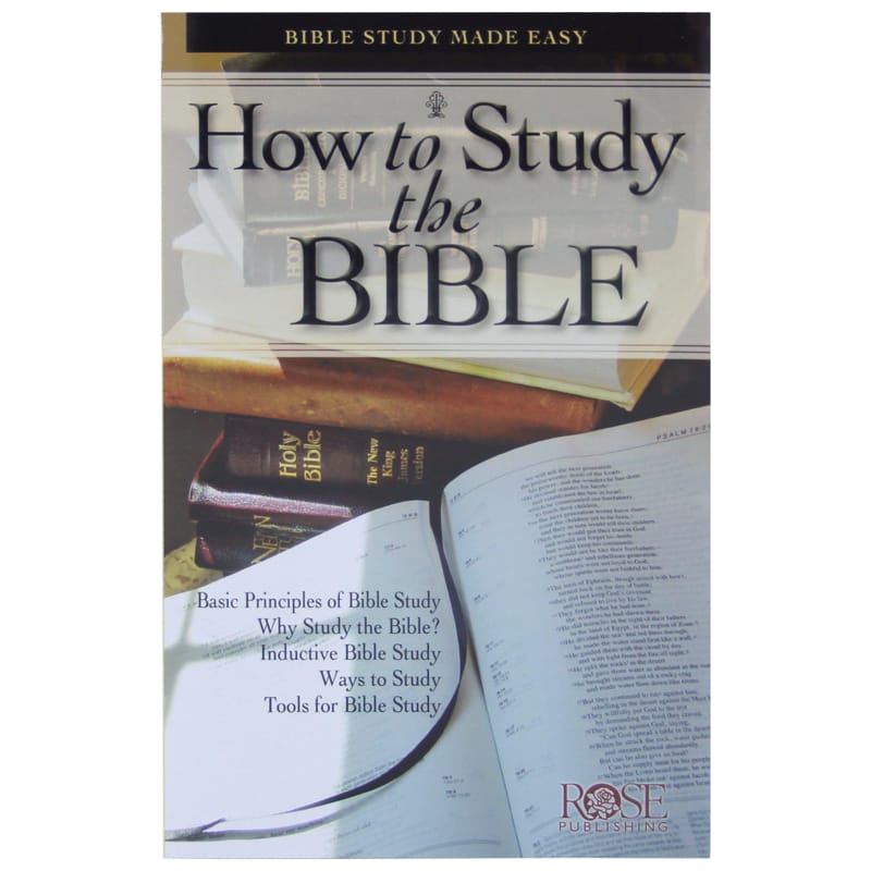 5 basic principles of bible study